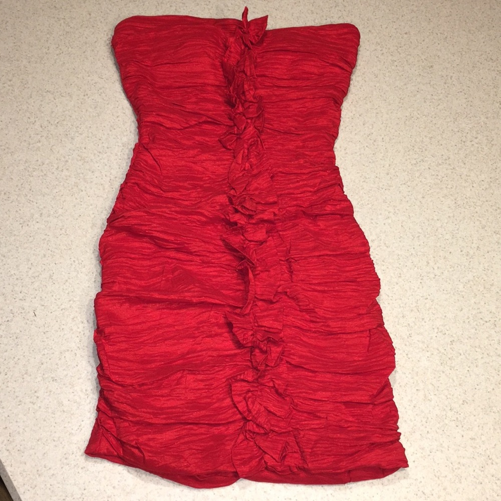 Strapless dress